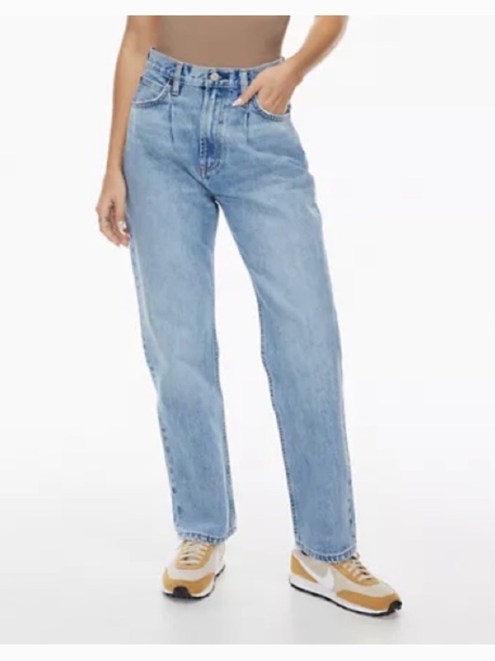 Aritzia Denim Forum The Anita Super High Rise Loose Jeans Sz 29